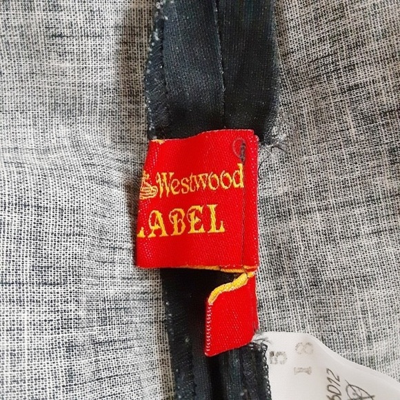 SOLD!!!!!!! Vintage Vivienne Westwood denim halter dress - Picture 4 of 7